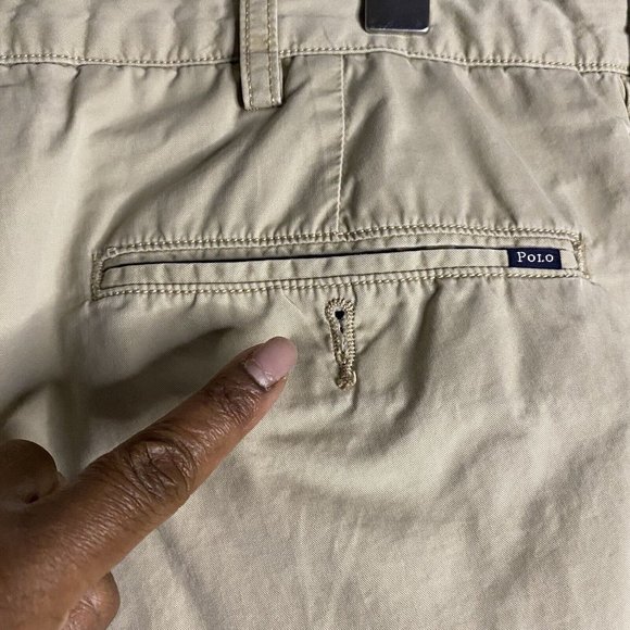 Polo Ralph Lauren Men's Light Tan Suffield Stretch Chino Pants - Picture 11 of 11